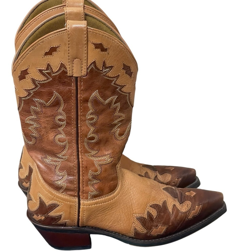 LAREDO
MEN'S NASH‎ WESTERN BOOTS -
ANTIQUE BROWN size 7D